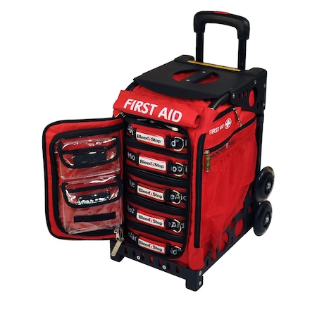 Mobileaid BleedStop Easy-Roll 200 Bleeding Wound Trauma First Aid Station 32462